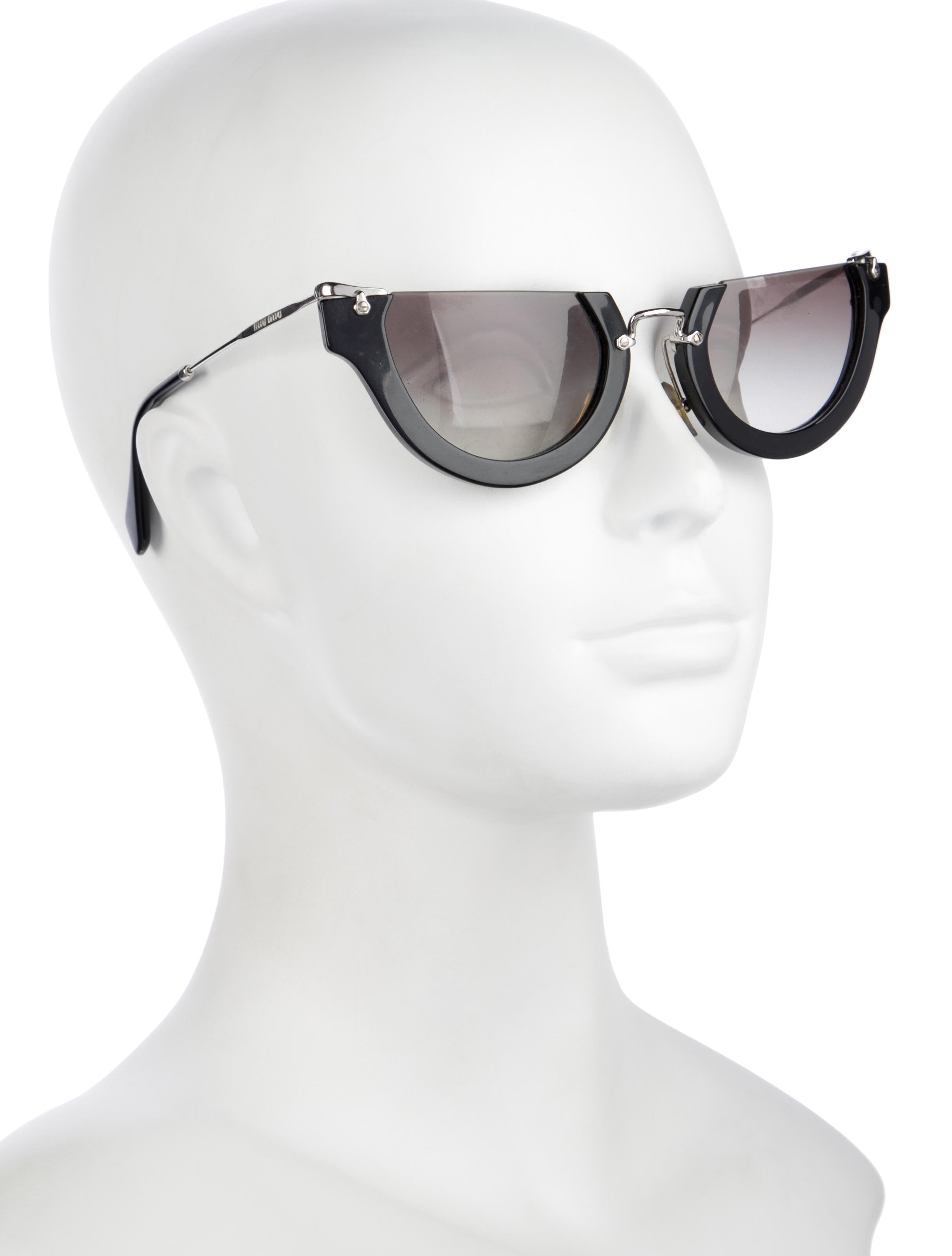 Miu Miu Cat-Eye Gradient Sunglasses